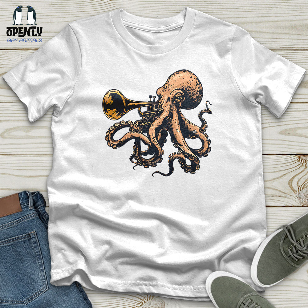 Octopus Trumpet Solo Softstyle Tee