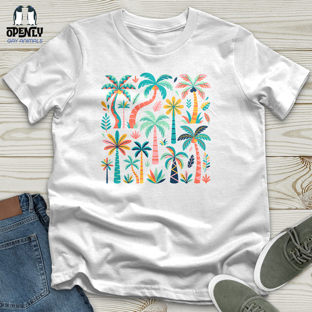 Colorful Palm Trees Unisex T-Shirt