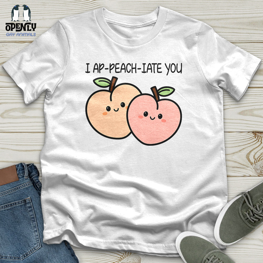 I Ap Peach Iate You Softstyle Tee
