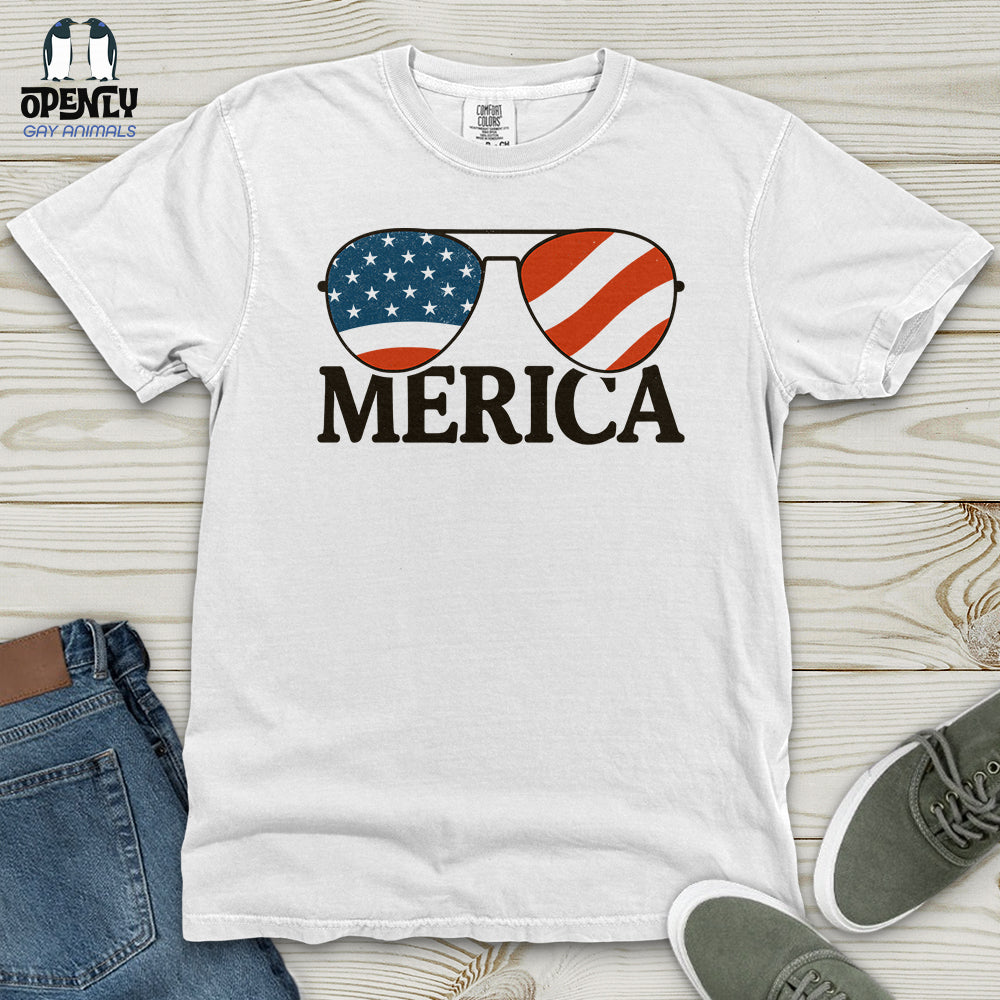 4Th of July Merica Heavy Cotton Comfort Colors Tee