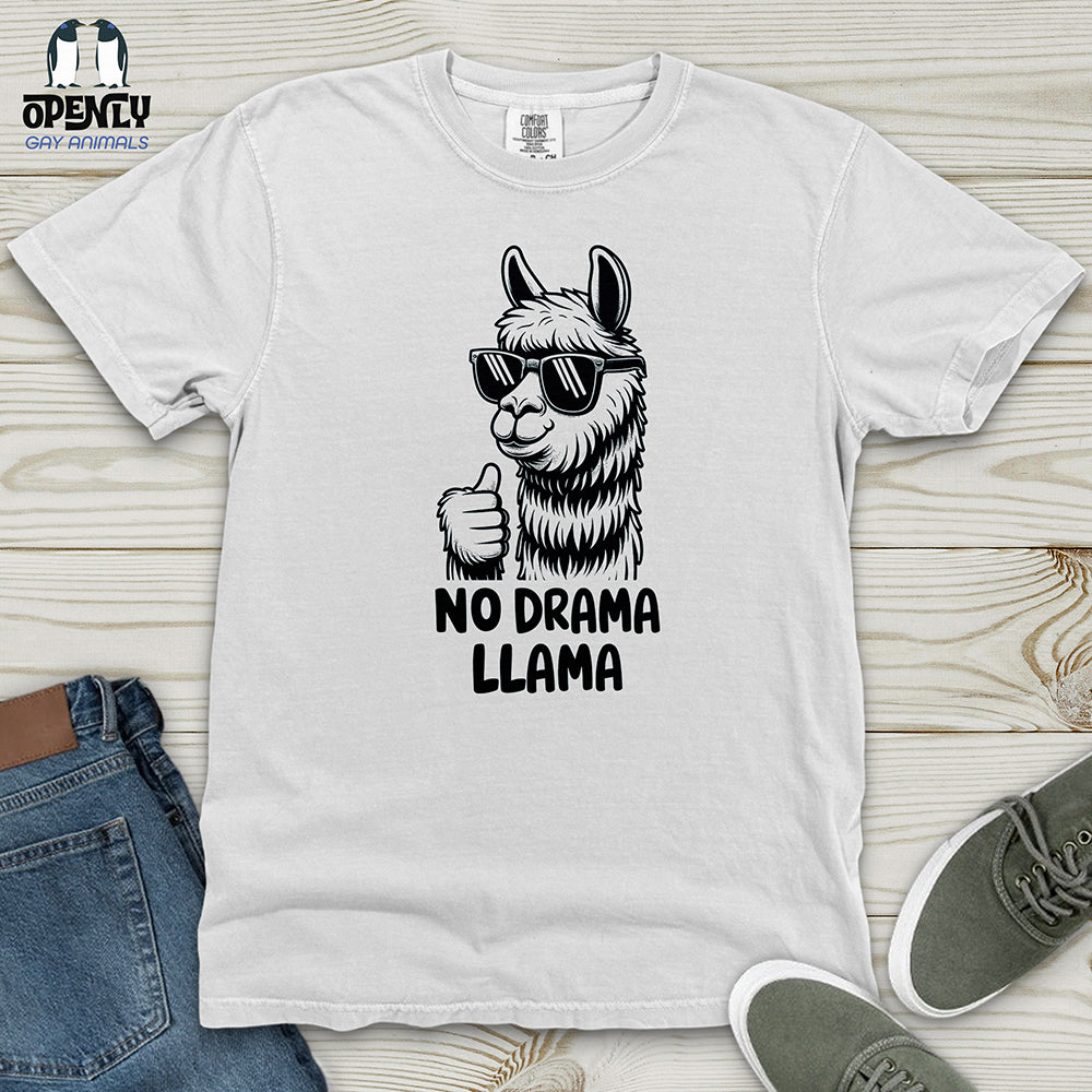 No Drama Llama Heavy Cotton Comfort Colors Tee