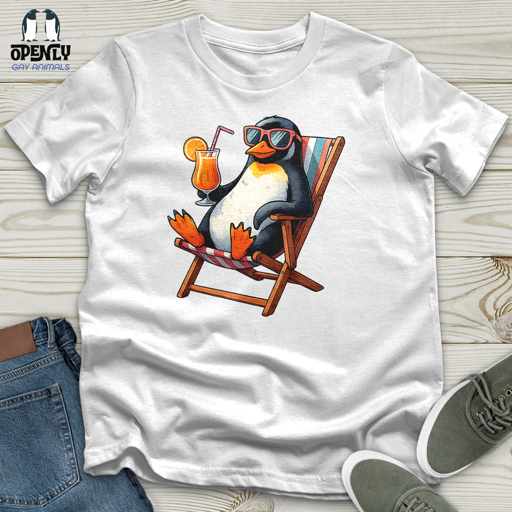 Chillin' Penguin Paradise Unisex T-Shirt