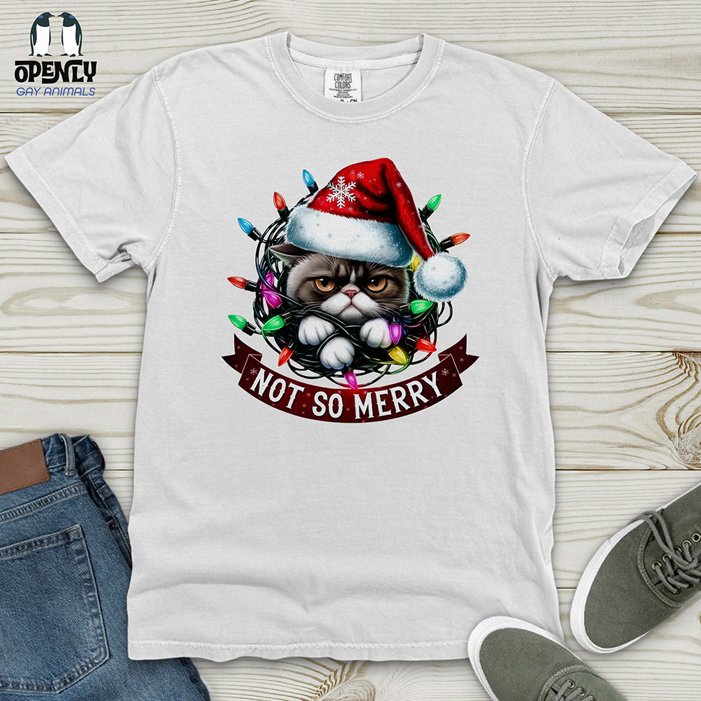 Not So Merry Heavy Cotton Comfort Colors Tee
