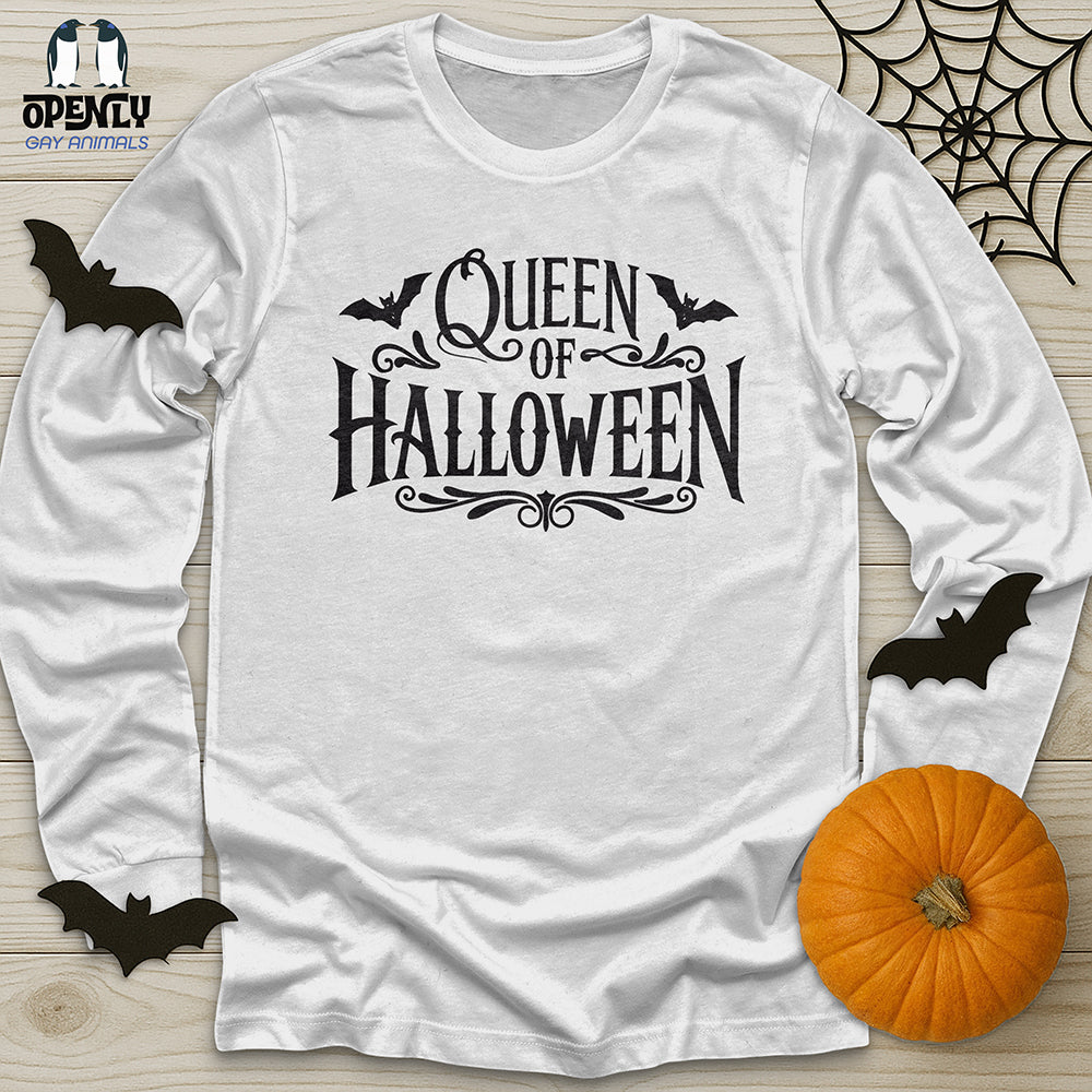 Queen Of Halloween Unisex Long Sleeve Tee