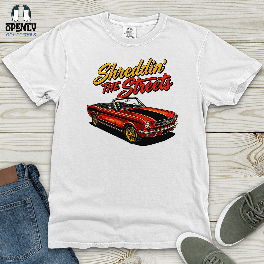 Shreddin The Streets Heavy Cotton Comfort Colors Tee