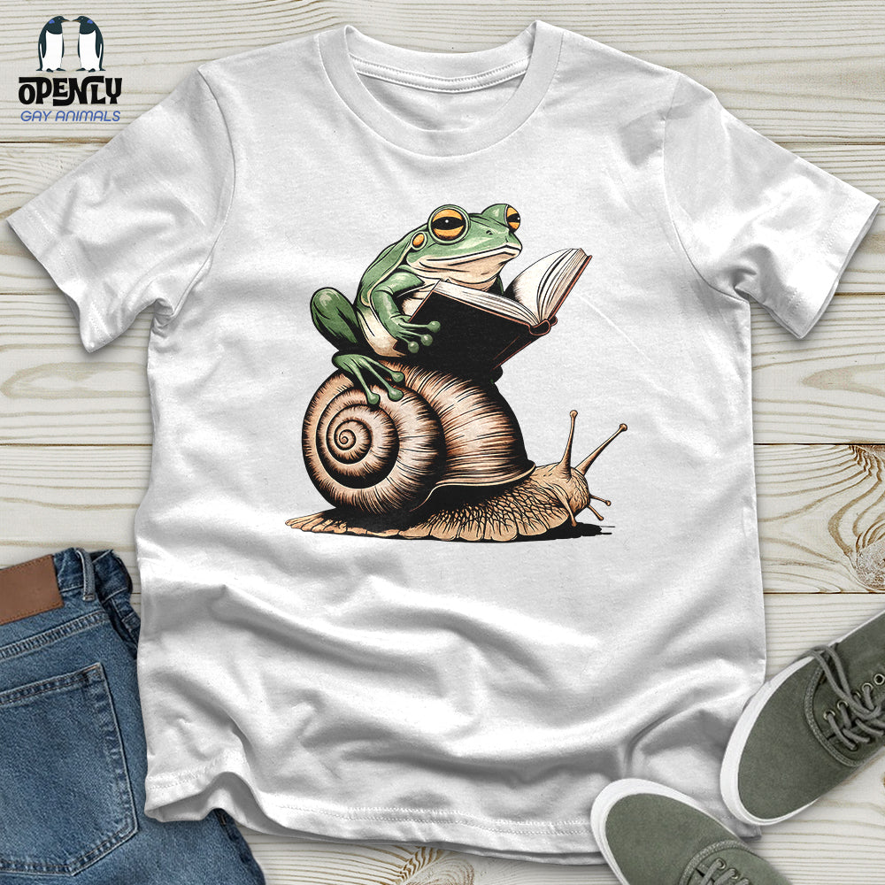 Frog Riding Sanil Unisex t-shirt