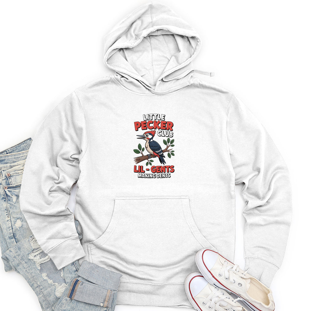 Little Pecker Club Lil - Gents Making Dents Unisex midweight hoodie
