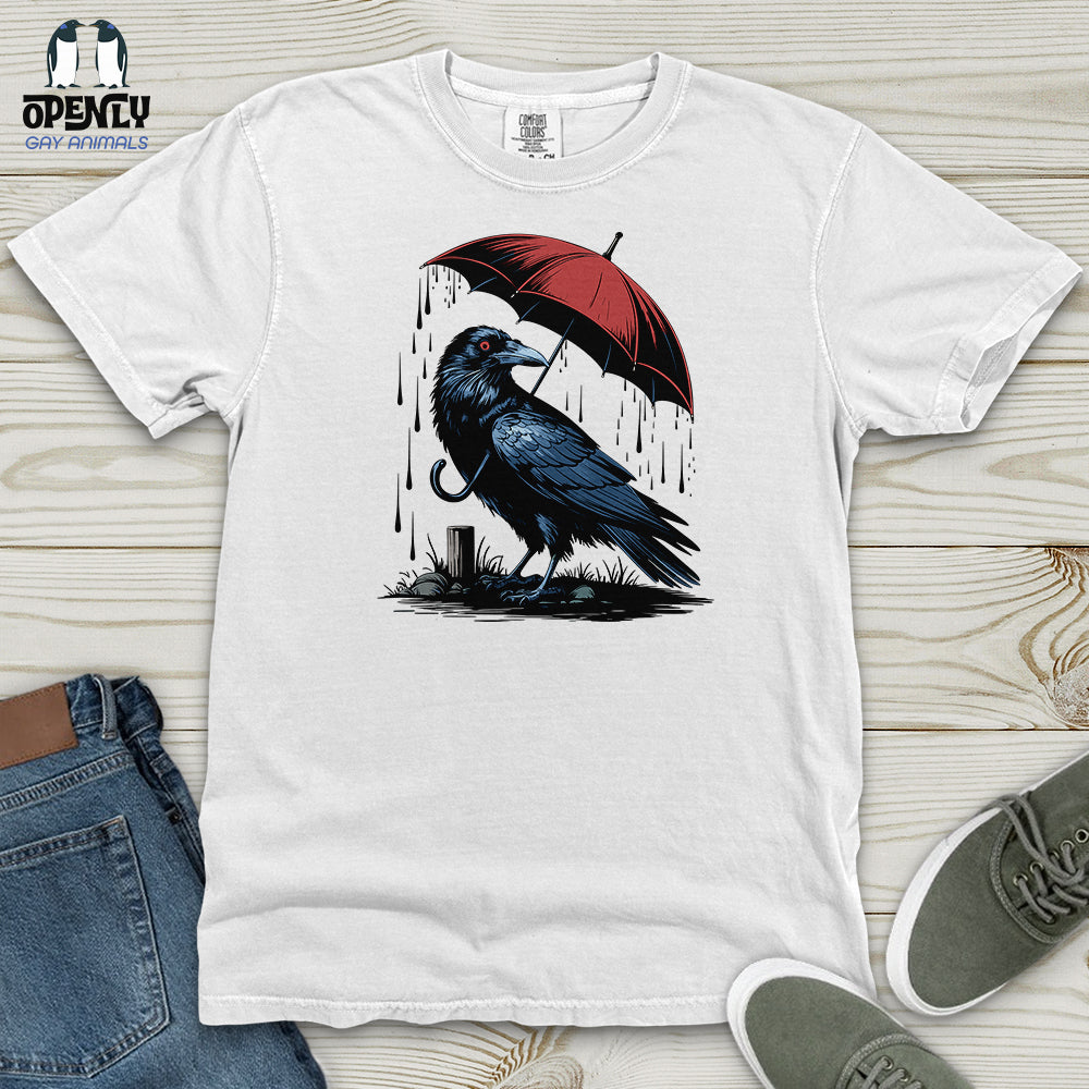 Raven in Rain Heavy Cotton Comfort Colors Tee