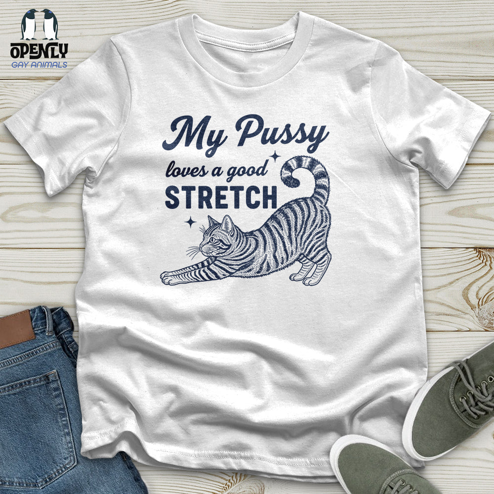 My Pussy Loves a Good Stretch Unisex T-Shirt