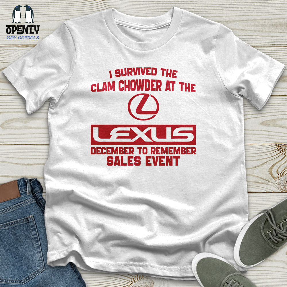 I Survived the Clam Unisex T-Shirt