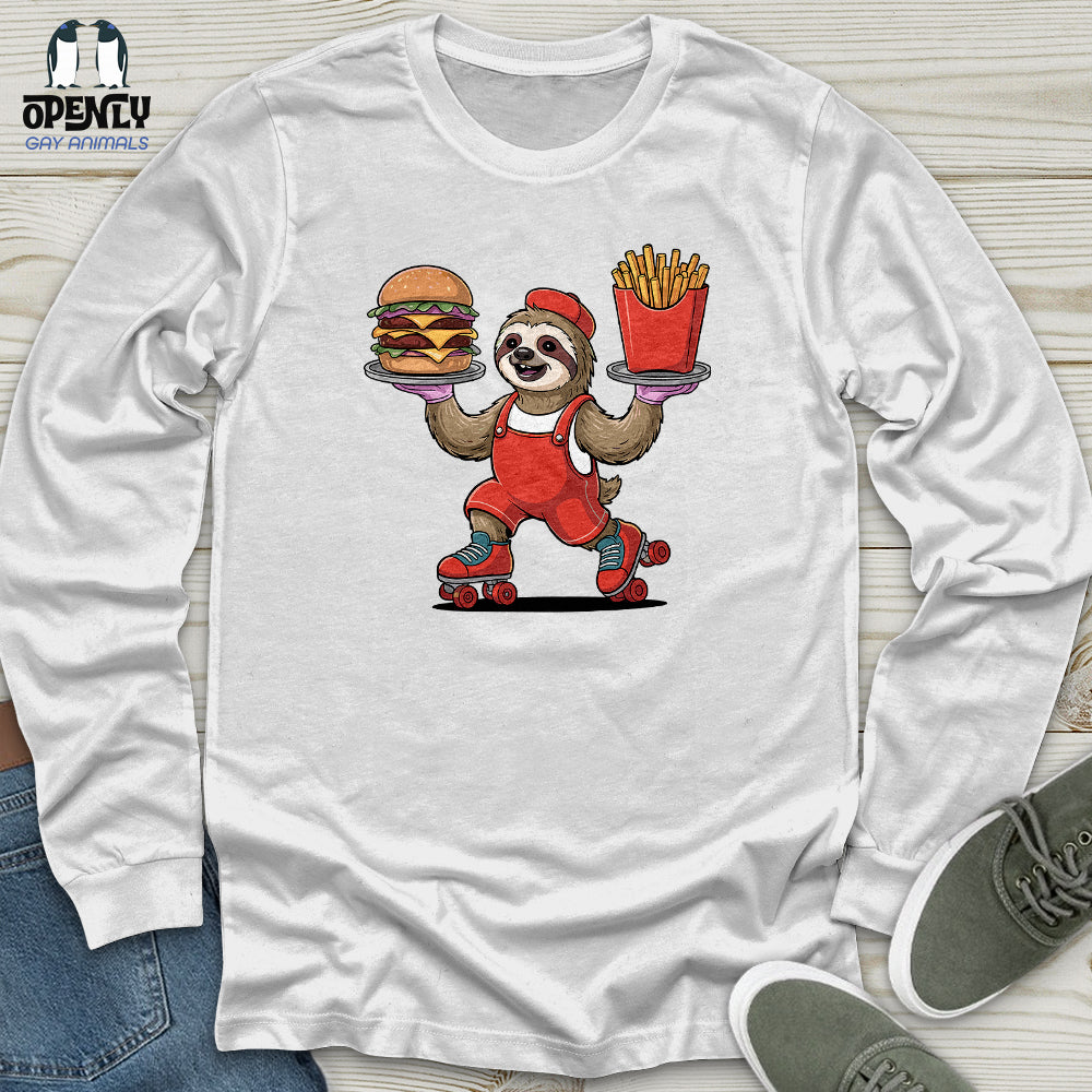 Sloth Server Unisex Long Sleeve Tee