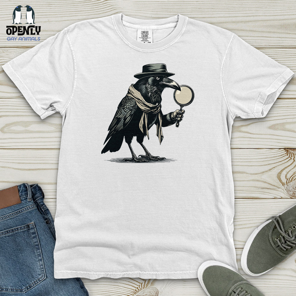 Raven Detective Mystery Heavy Cotton Comfort Colors Tee