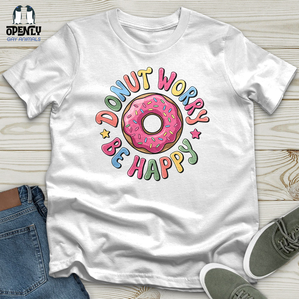 Donut Worry Be Happy Softstyle Tee