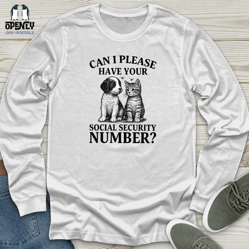 Can I Please Unisex Long Sleeve Tee