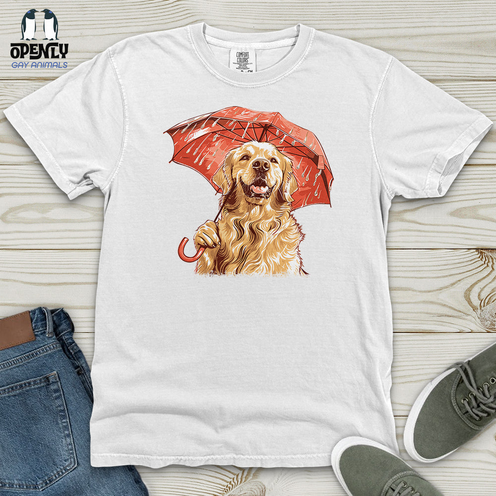 Golden Optimist Umbrella Heavy Cotton Comfort Colors Tee