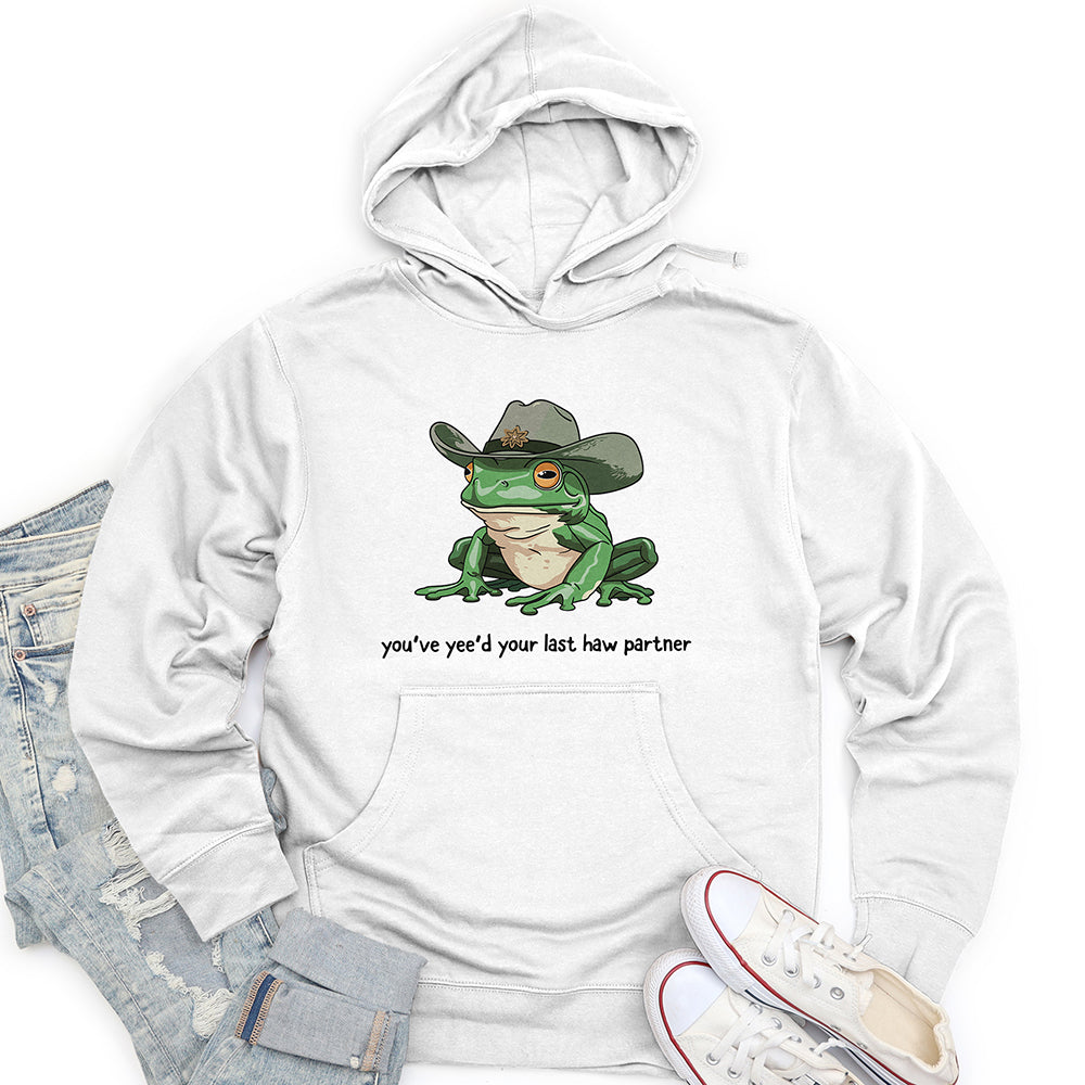 You Just Yee'd Your Last Haw Unisex midweight hoodie