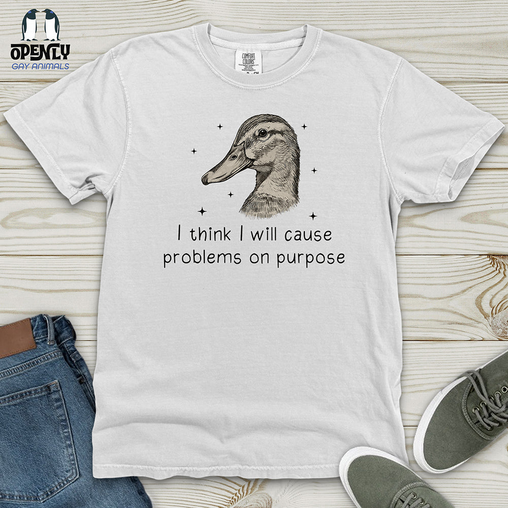 I Think I Will (Funny Goose) Heavy Cotton Comfort Colors Tee