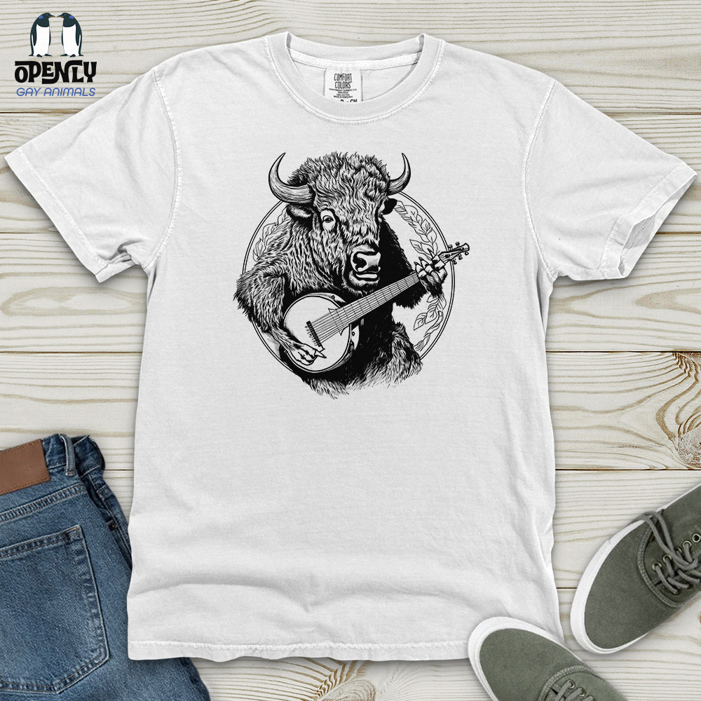 Banjo Bison Heavy Cotton Comfort Colors Tee