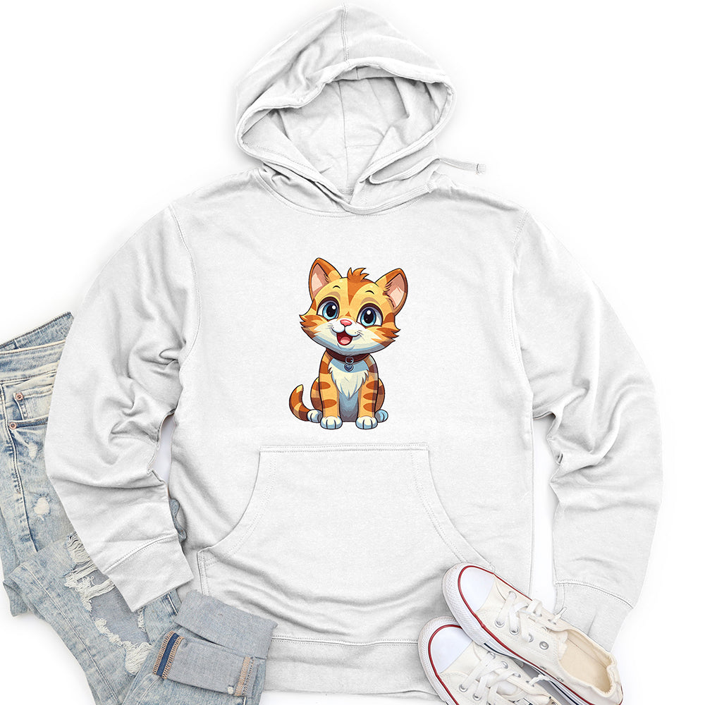 Cat Unisex Midweight Hoodie