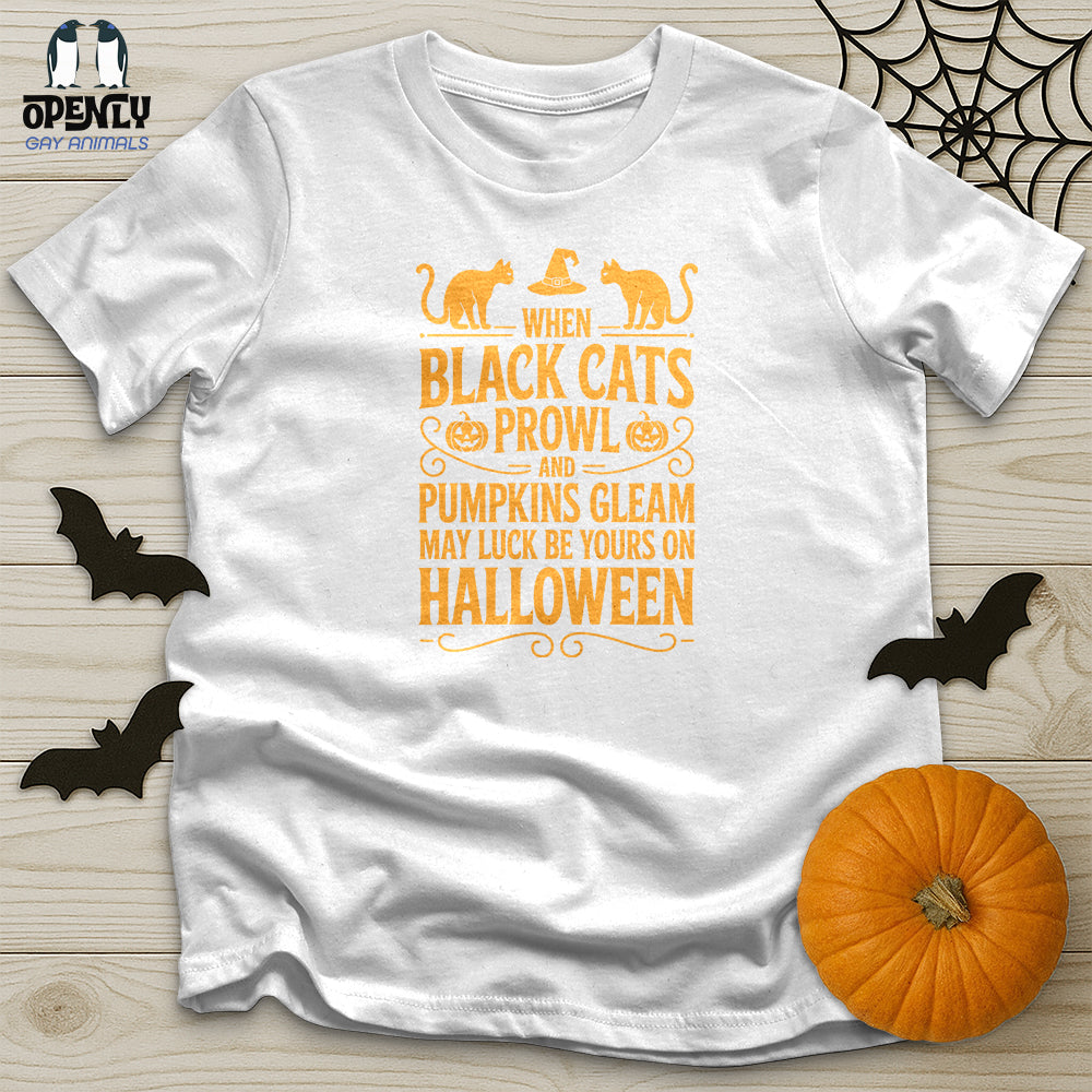 When Black Cats Prowl Unisex T-Shirt