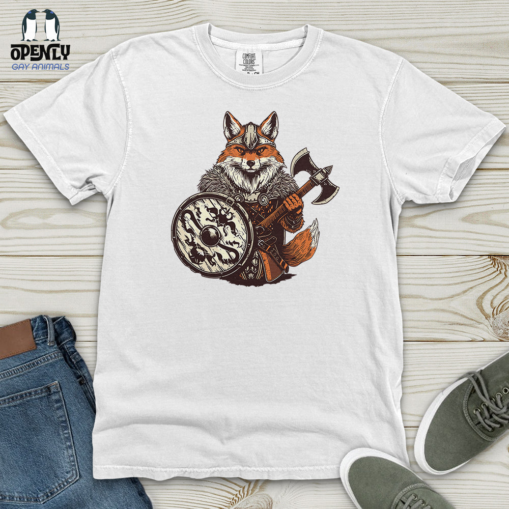 Fox Viking Courage Heavy Cotton Comfort Colors Tee