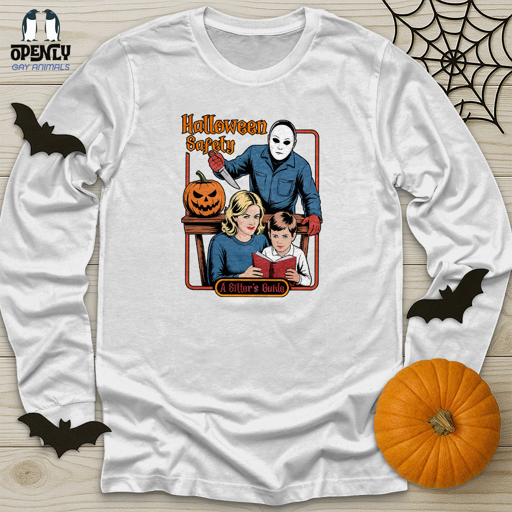 Halloween Safety Unisex Long Sleeve Tee