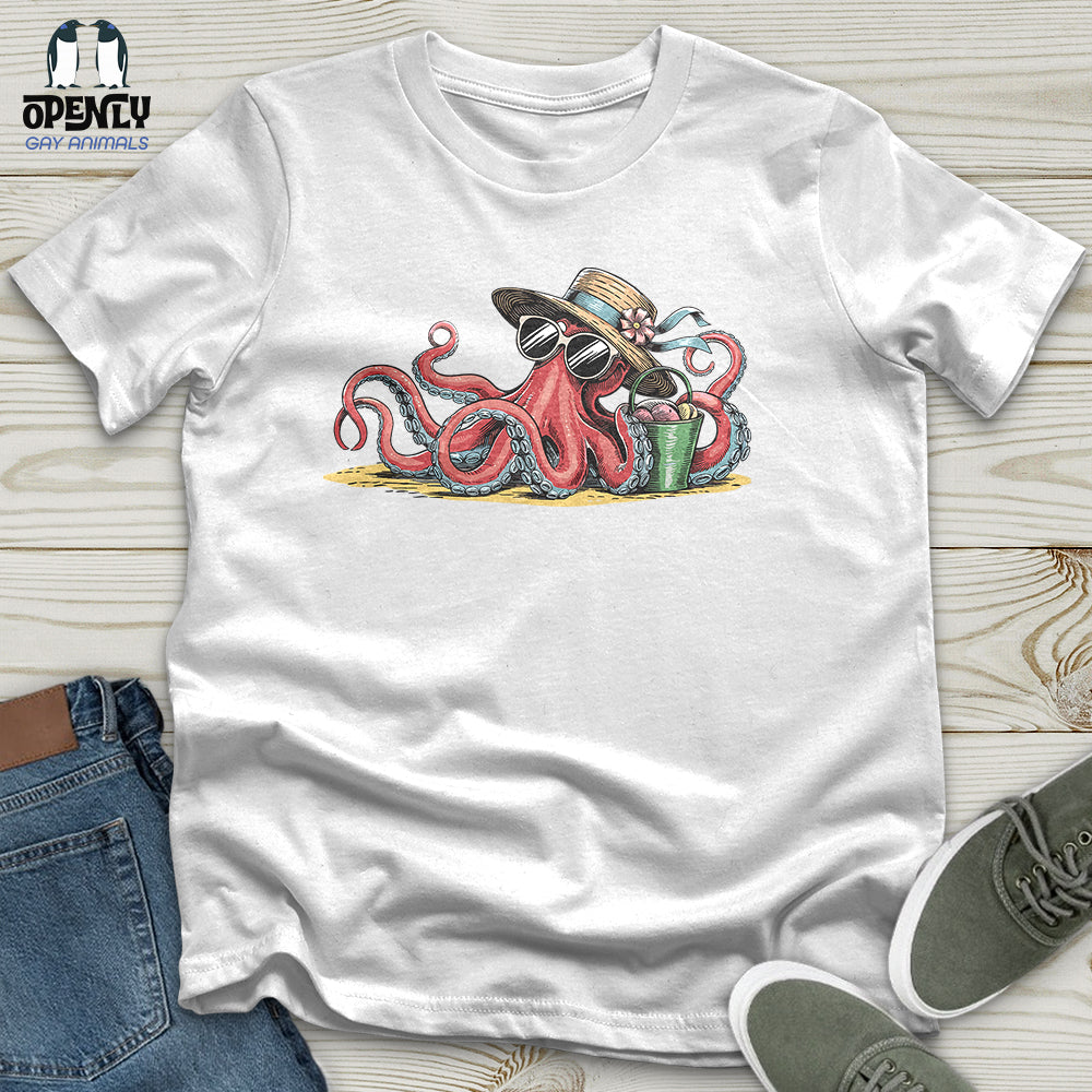 Beach Octopus Unisex T-Shirt