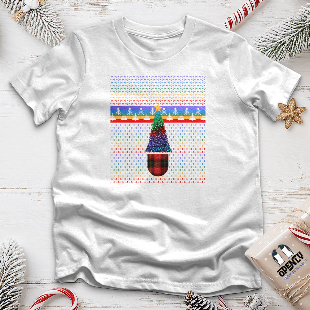 Colorful Christmas Tree Unisex T-Shirt