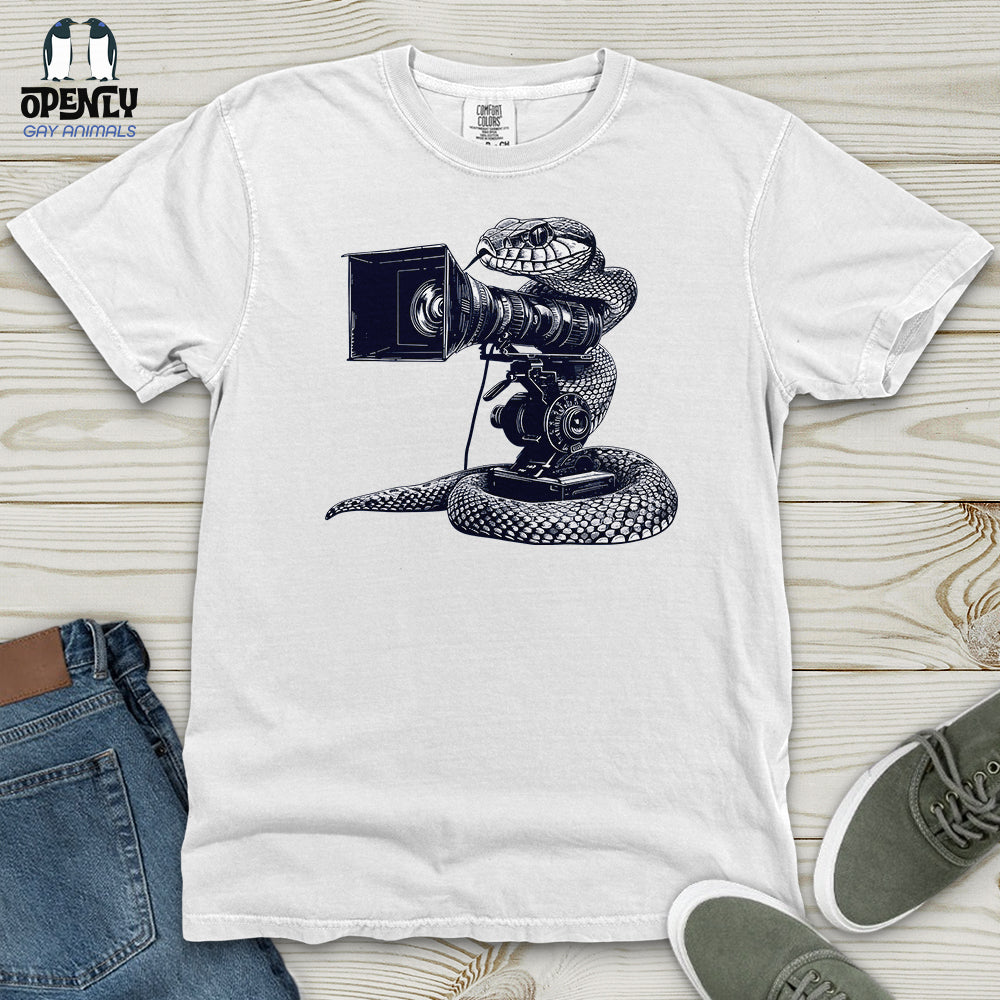 Snake Cinematic Shoot Heavy Cotton Comfort Colors Tee