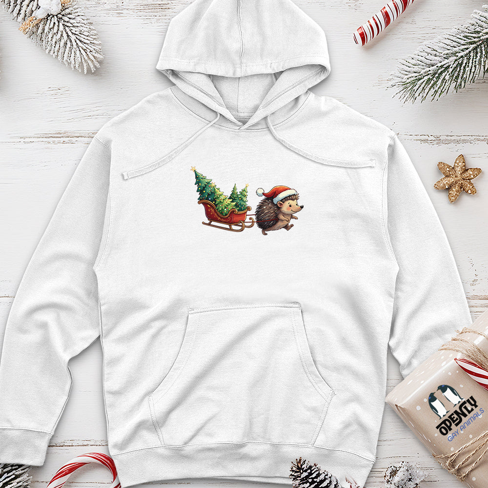 Hedgehog Unisex Midweight Hoodie