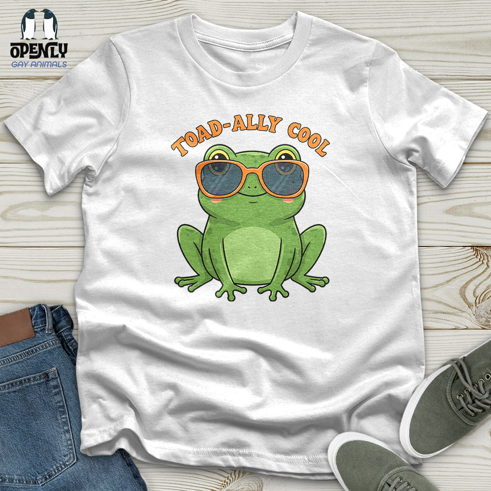 Toad-Ally Cool Unisex t-shirt