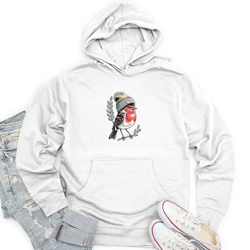 Robin Bird Unisex midweight hoodie