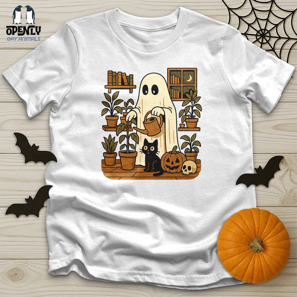 Retro Ghost Gardening Unisex T-Shirt