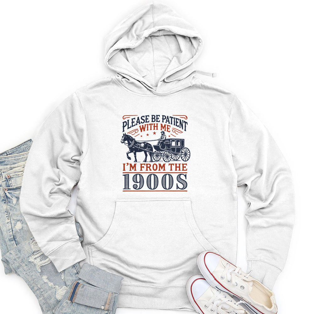 Please Be Patient With Me Unisex Midweight Hoodie