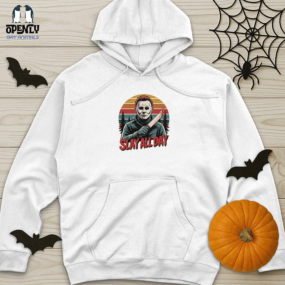 Slay All Day Unisex midweight hoodie