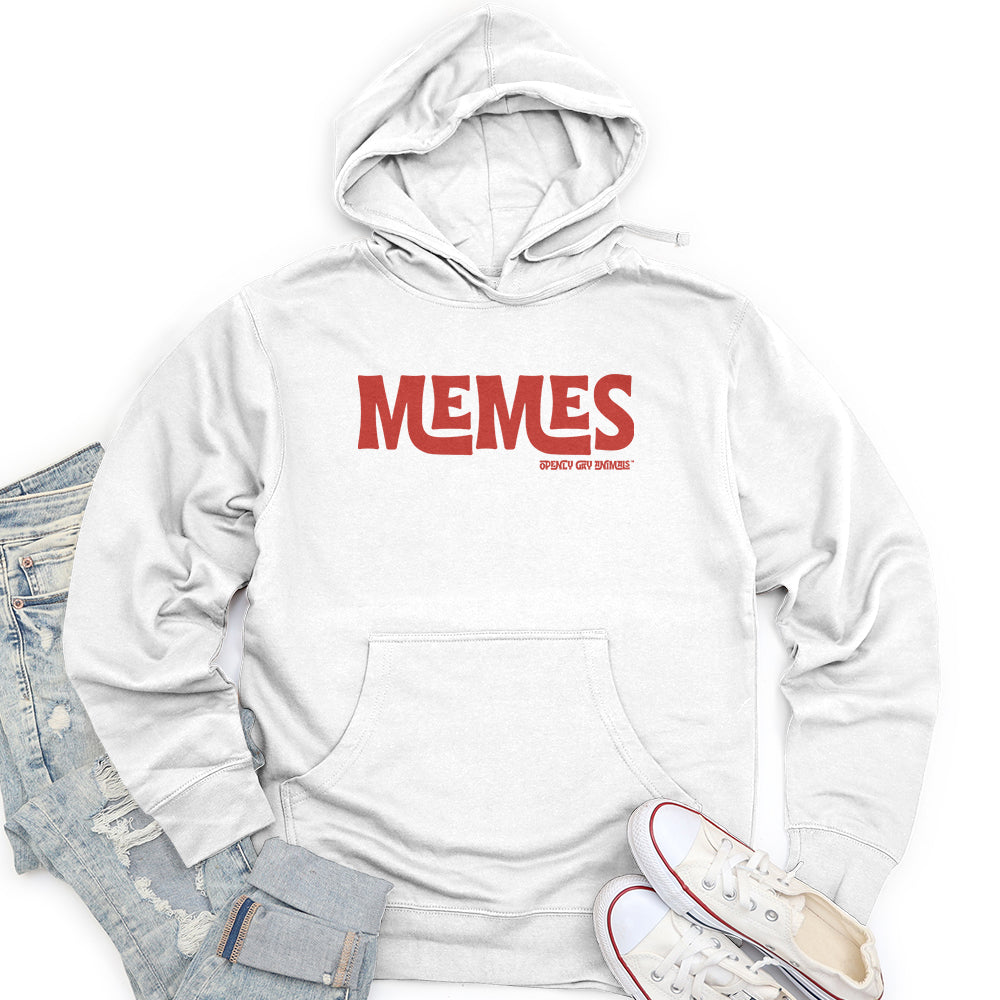 Memes -Red TM midweight hoodie