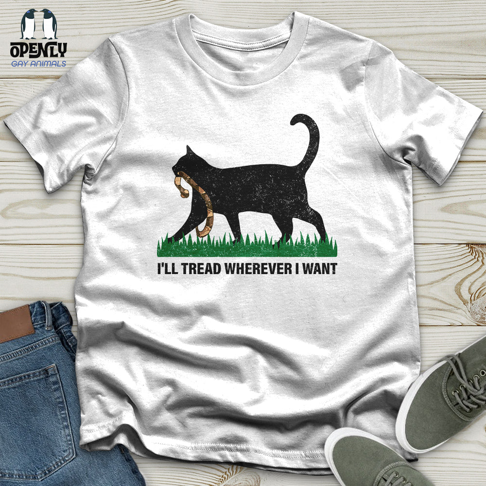 I'll Tread Wherever I Want Softstyle Tee