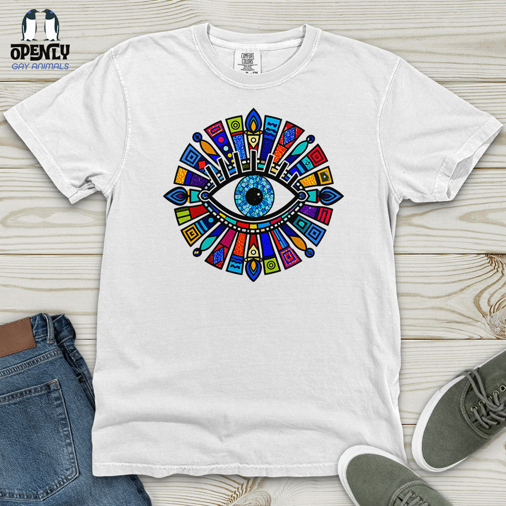 Greek Evil Eye Heavy Cotton Comfort Colors Tee