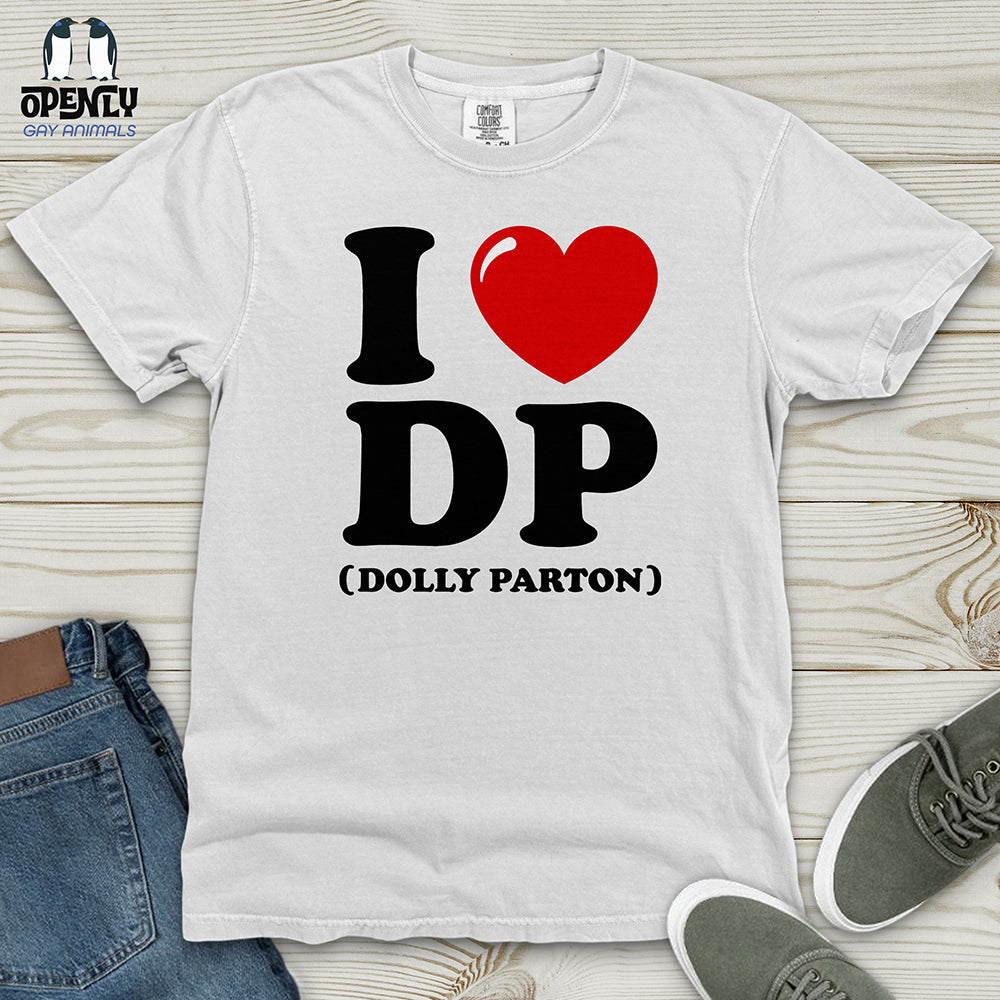 I Love DP Heavy Cotton Comfort Colors Tee