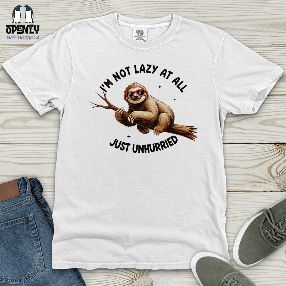 I'm Not Lazy at All Heavy Cotton Comfort Colors Tee
