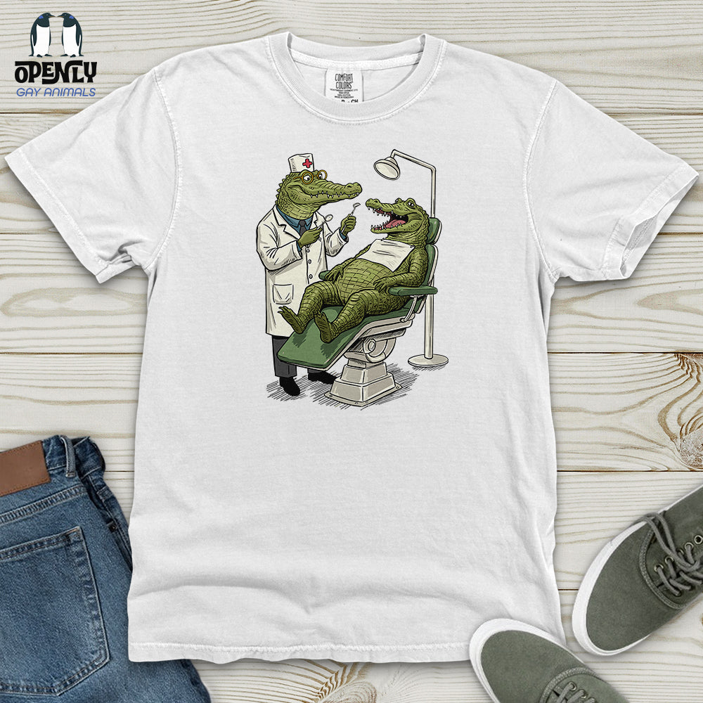 Alligator Dentist Heavy Cotton Comfort Colors Tee