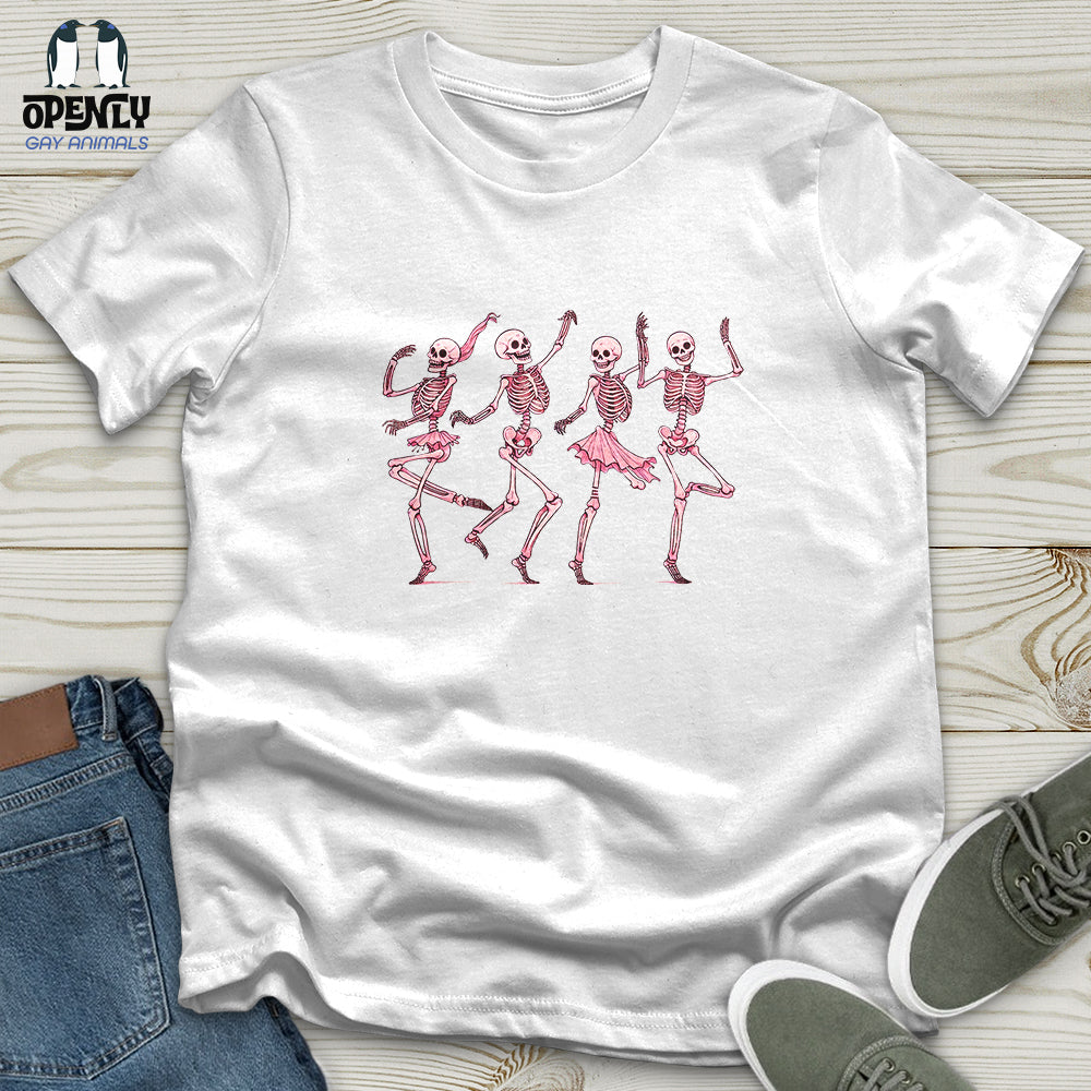 Dancing Pink Skeletons Softstyle Tee
