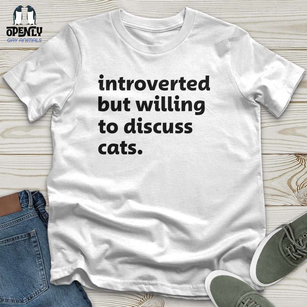 Introverted V2 Black Unisex T-Shirt