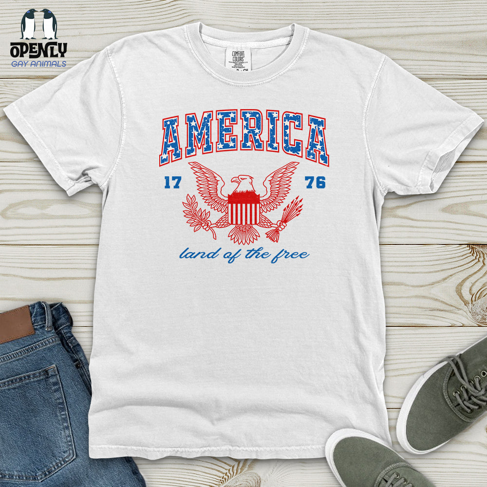 America Land of the Free 02 Heavy Cotton Comfort Colors Tee