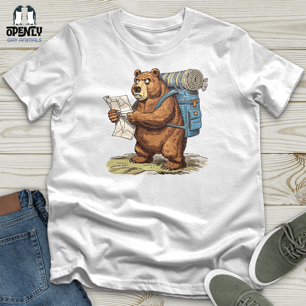 Tourist Bear Unisex t-shirt