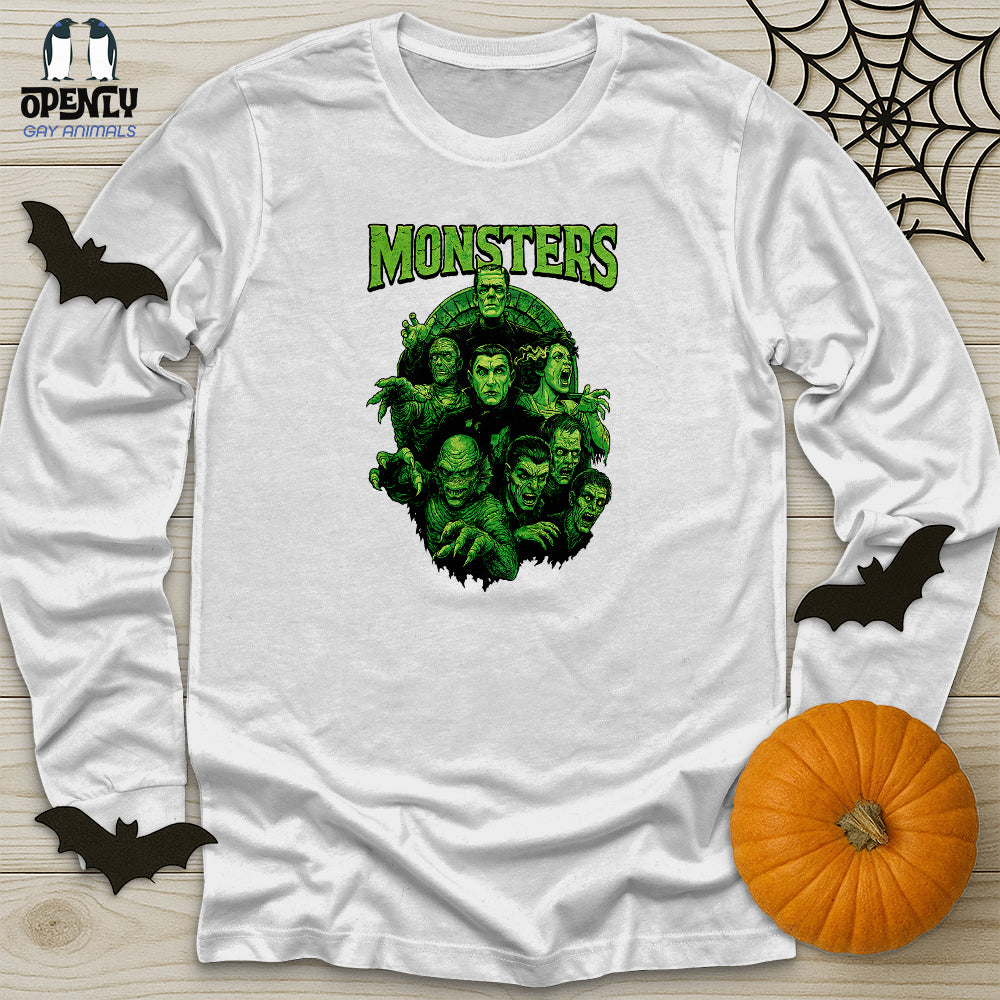 Monsters Unisex Long Sleeve Tee