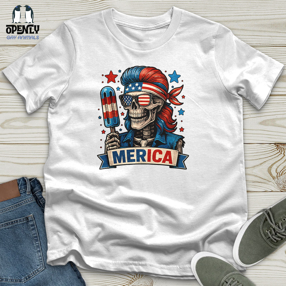 Merica Skull Unisex T-Shirt