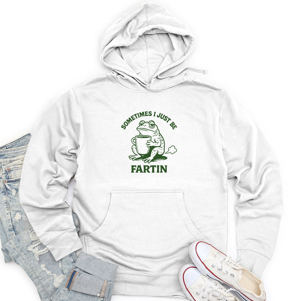 Sometimes I Just Be Fartin Unisex midweight hoodie