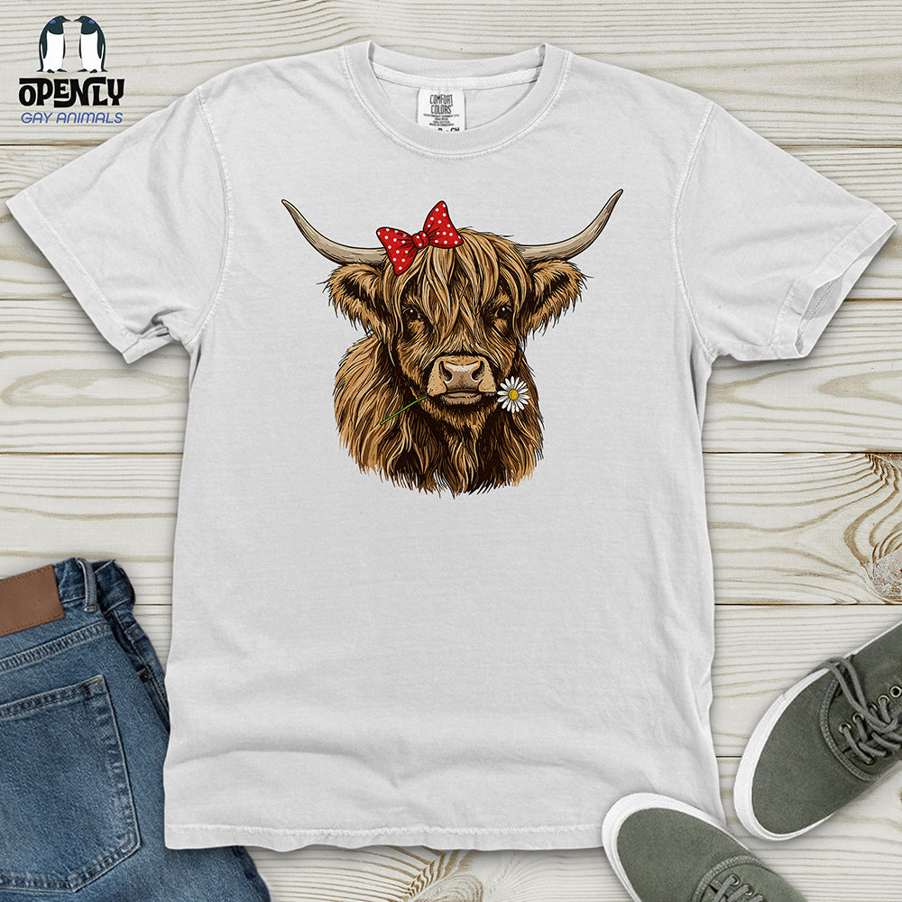 Fluffy Highlander Heavy Cotton Comfort Colors Tee