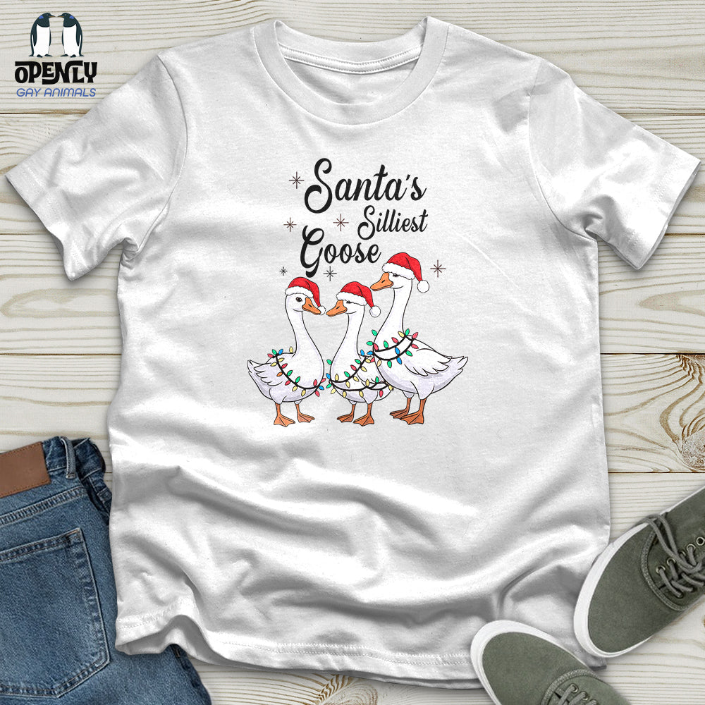 Santa's Silliest Goose Softstyle Tee